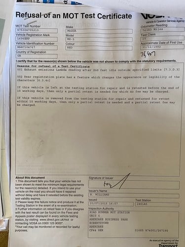 1993 Eunos Roadster 1.8 (Mazda MX-5) In vendita (immagine 247 di 319)