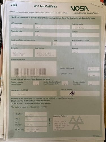 1993 Eunos Roadster 1.8 (Mazda MX-5) In vendita (immagine 257 di 319)