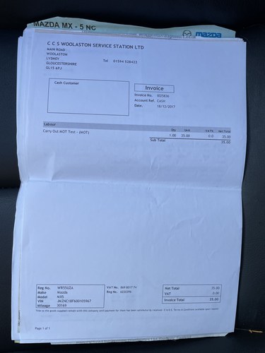 2005 Mazda MX-5 Sport In vendita (immagine 197 di 209)