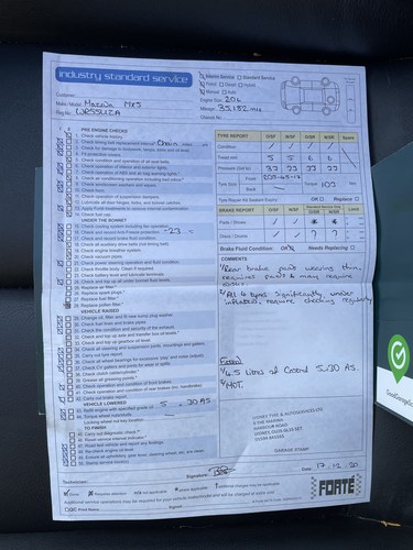 2005 Mazda MX-5 Sport In vendita (immagine 200 di 209)