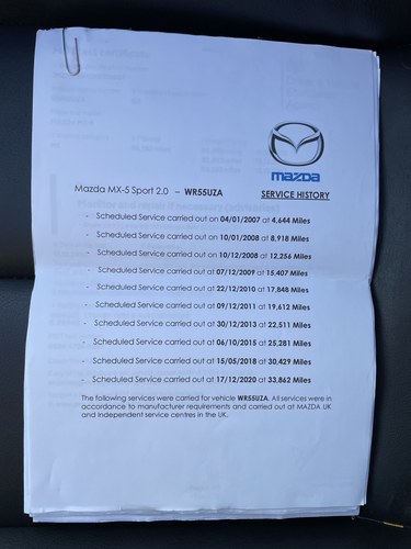 2005 Mazda MX-5 Sport In vendita (immagine 189 di 209)