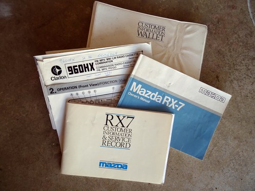 1989 Mazda RX7 FC MkII Convertible à vendre (picture 192 of 192)