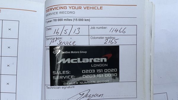 2012 McLaren MP4-12C For Sale (picture :index of 97)