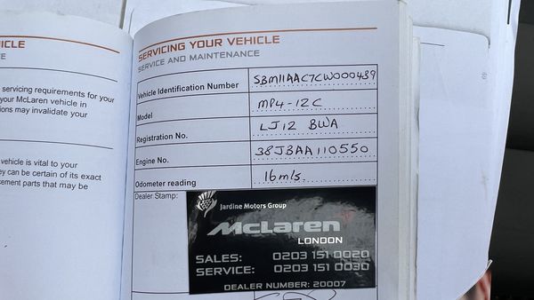 2012 McLaren MP4-12C For Sale (picture :index of 96)