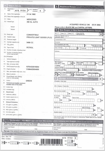 1980 Mercedes Benz 350SL (R107) à vendre (picture 148 of 154)