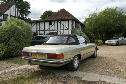 1980 Mercedes Benz 350SL (R107) à vendre (picture 18 of 154)