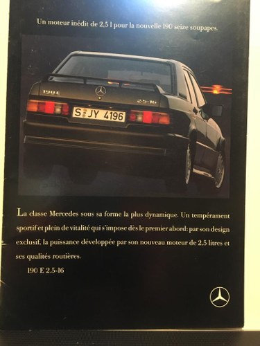 1994 Mercedes-Benz 190E 2.5-16 Cosworth Manual For Sale (picture 97 of 134)