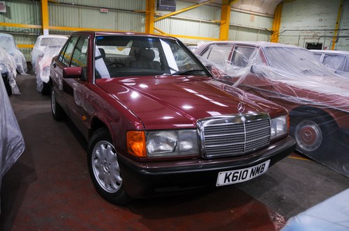 1992 Mercedes-Benz 190E Auto (W201) zum Verkauf (Bild 5 von 98)