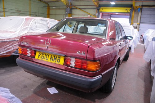 1992 Mercedes-Benz 190E Auto (W201) zum Verkauf (Bild 11 von 98)