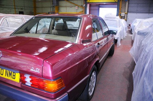 1992 Mercedes-Benz 190E Auto (W201) zum Verkauf (Bild 80 von 98)