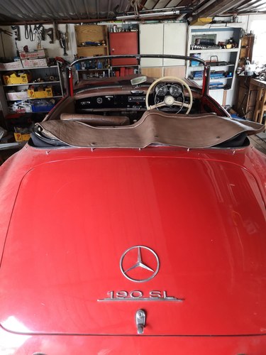 1957 Mercedes-Benz 190SL (RHD) restoration object In vendita (immagine 50 di 244)