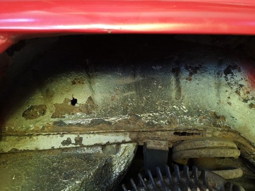 1957 Mercedes-Benz 190SL (RHD) restoration object In vendita (immagine 121 di 244)