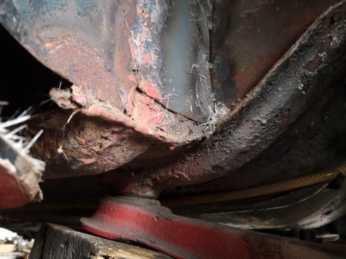 1957 Mercedes-Benz 190SL (RHD) restoration object In vendita (immagine 141 di 244)