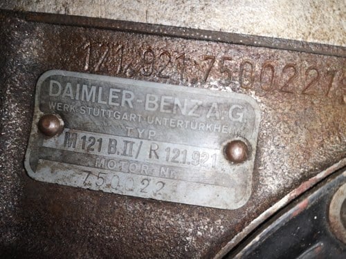 1957 Mercedes-Benz 190SL (RHD) restoration object In vendita (immagine 72 di 244)