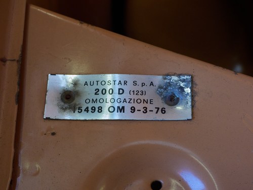 1977 Mercedes-Benz 200D (W123) For Sale (picture 71 of 96)