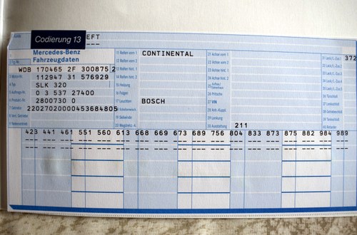 2003 Mercedes-Benz SLK 320 Te koop (foto 97 van 103)