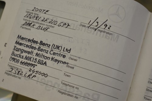 NO RESERVE - 1992 Mercedes-Benz 200TE estate zum Verkauf (Bild 174 von 187)