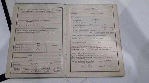 1955 Mercedes-Benz 220A Cabriolet à vendre (picture 104 of 107)