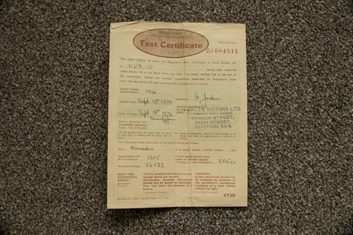 1955 Mercedes-Benz 220A Ponton (W180) à vendre (picture 102 of 119)