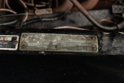 1955 Mercedes-Benz 220A Ponton (W180) à vendre (picture 82 of 119)