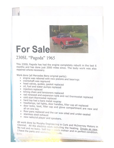 1965 Mercedes-Benz 230 SL Pagoda For Sale (picture 188 of 235)