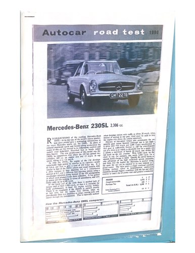 1965 Mercedes-Benz 230 SL Pagoda For Sale (picture 187 of 235)