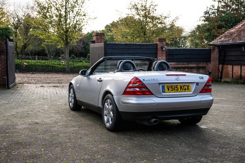 NO RESERVE - 1999 Mercedes-Benz SLK 230 Kompressor zum Verkauf (Bild 5 von 159)