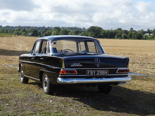 1966 Mercedes-Benz 230 'Fintail' (W110) In vendita (immagine 5 di 216)