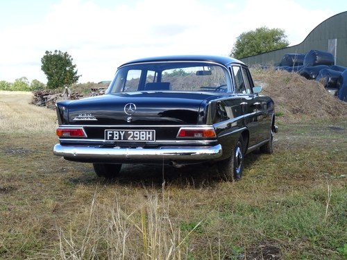 1966 Mercedes-Benz 230 'Fintail' (W110) In vendita (immagine 35 di 216)