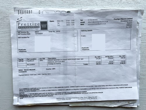 1981 Mercedes-Benz 230E (W123) For Sale (picture 164 of 164)