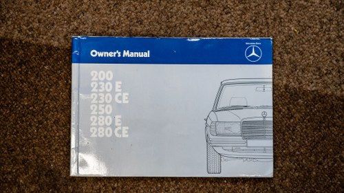 1984 Mercedes 230E For Sale (picture 194 of 199)