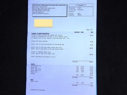 1989 Mercedes-Benz 230TE Estate (S124) zum Verkauf (Bild 137 von 146)