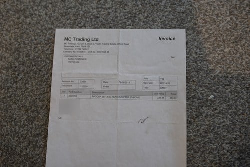 1967 Mercedes-Benz 250 SL 'Pagoda' For Sale (picture 134 of 154)