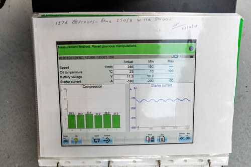 1974 Mercedes-Benz 250 (W114) Te koop (foto 111 van 146)