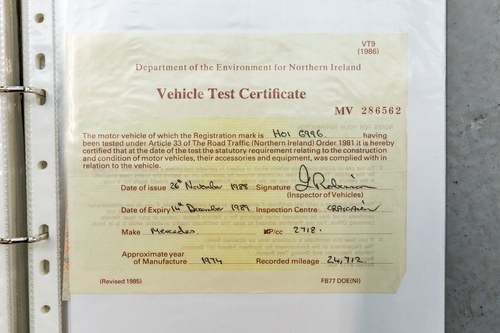 1974 Mercedes-Benz 250 (W114) Te koop (foto 122 van 146)