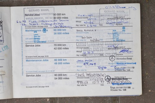 1984 Mercedes 280SL R107 zum Verkauf (Bild 250 von 252)