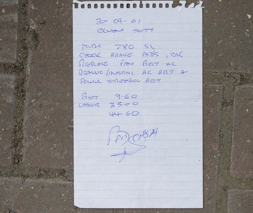 1984 Mercedes 280SL R107 zum Verkauf (Bild 226 von 252)