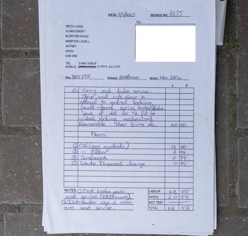 1984 Mercedes 280SL R107 zum Verkauf (Bild 228 von 252)