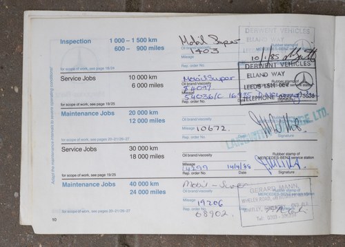 1984 Mercedes 280SL R107 zum Verkauf (Bild 249 von 252)