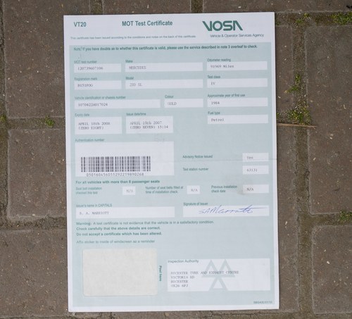 1984 Mercedes 280SL R107 zum Verkauf (Bild 222 von 252)