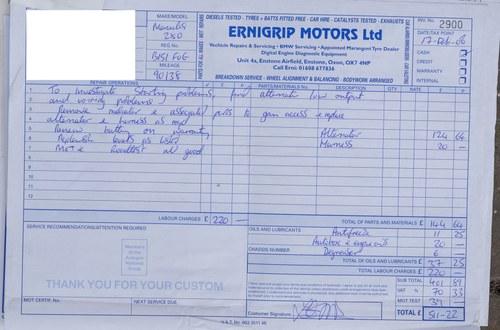 1984 Mercedes 280SL R107 zum Verkauf (Bild 233 von 252)