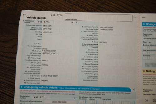 1973 Mercedes-Benz 280SE (W108) For Sale (picture 177 of 178)