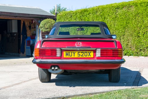 1982 Mercedes-Benz 280SL R107 à vendre (picture 22 of 135)