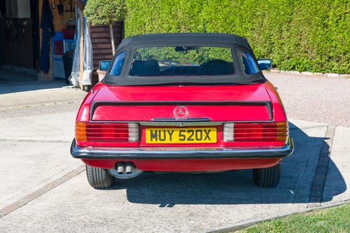 1982 Mercedes-Benz 280SL R107 à vendre (picture 21 of 135)