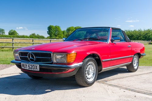 1982 Mercedes-Benz 280SL R107 à vendre (picture 12 of 135)