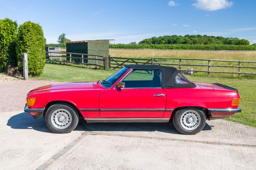 1982 Mercedes-Benz 280SL R107 à vendre (picture 18 of 135)
