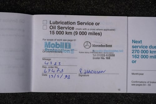 1997 Mercedes-Benz SL280 (R129) Auto For Sale (picture 185 of 216)