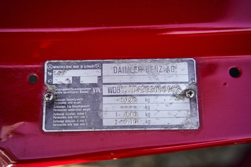 1982 Mercedes-Benz 280SL (R107) En venta (imagen 152 de 188)