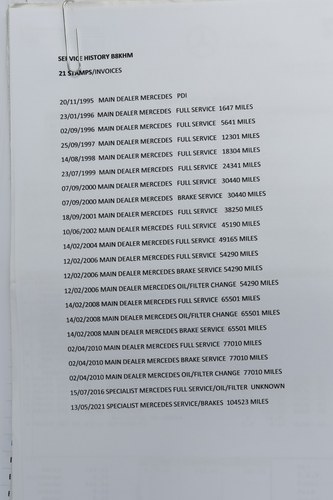 1995 Mercedes-Benz G-Wagon GES 300 For Sale (picture 143 of 144)