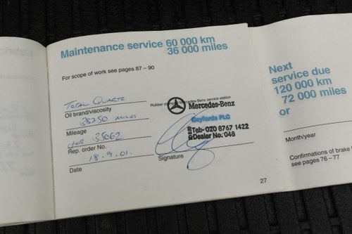 1995 Mercedes-Benz G-Wagon GES 300 For Sale (picture 134 of 144)